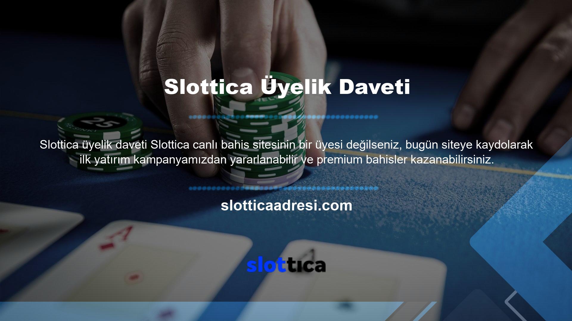 Slottica Web Sitemizde Canlı Destek Hizmeti Canlı Desteği ve Müşteri Hizmetleri ile etkileşim kurun